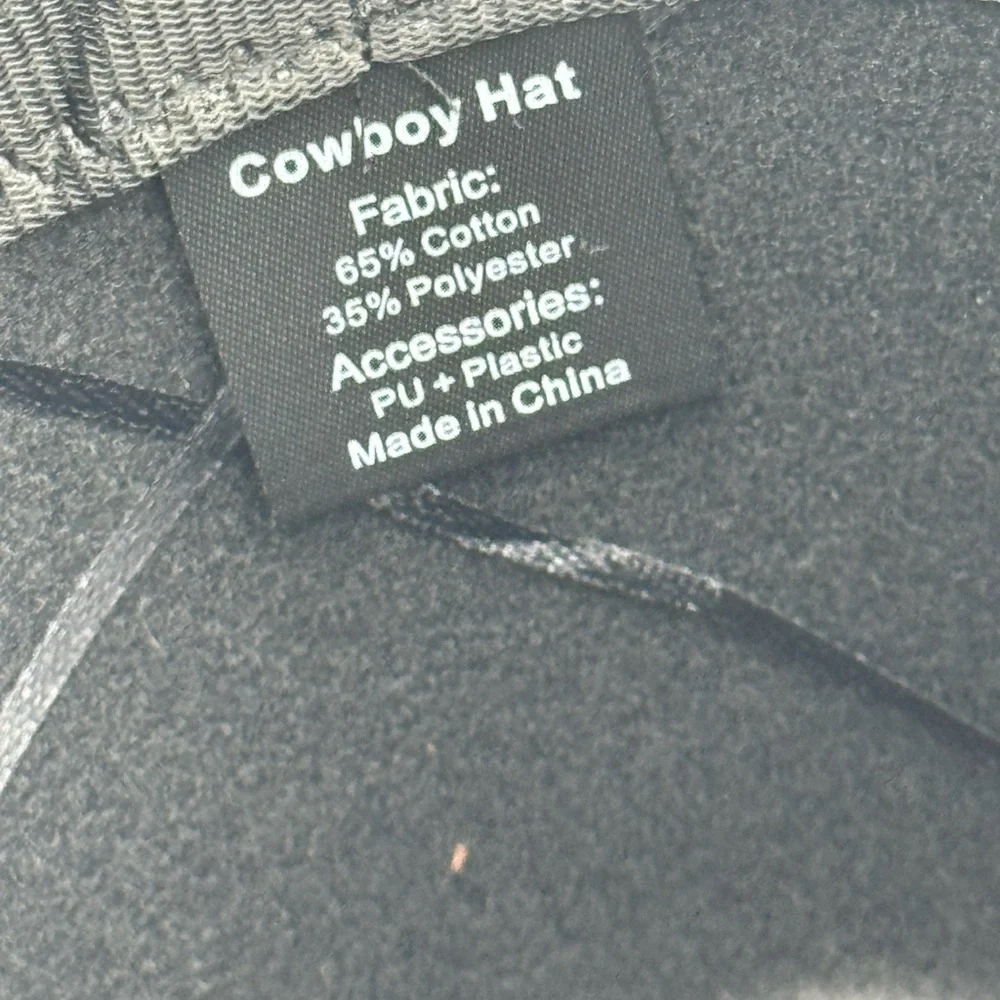Falling In Reverse Cowboy Hat Ronnie Radke All‎ My Life Tour Merch Black